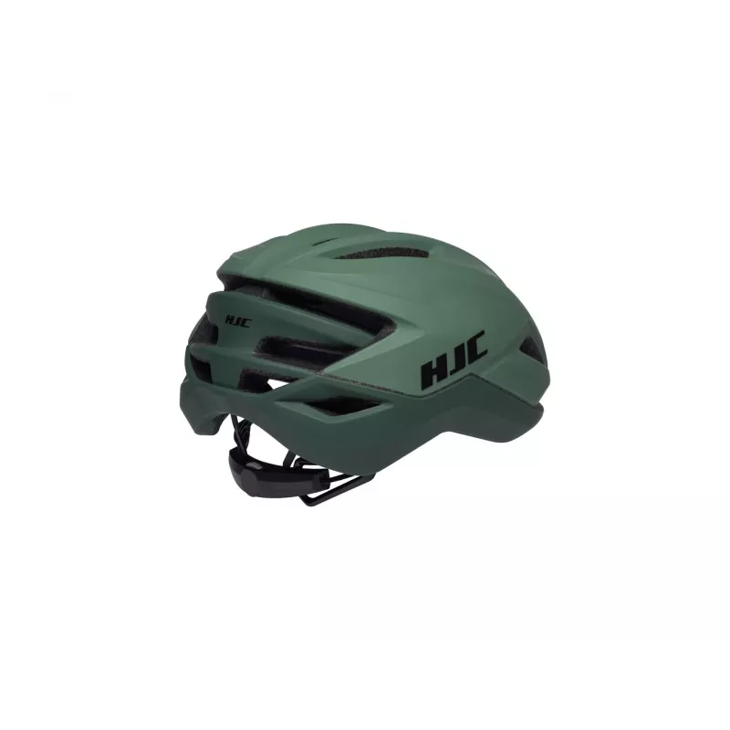 Bike helmet HJC CROSSER MT Khaki Green size S — cycling protective helmet