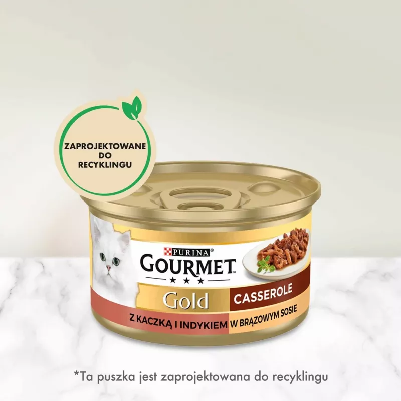 GOURMET GOLD - Casserole duck and turkey 85g