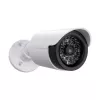 Dummy tube camera with IR LEDs, CEE IR1800 W — non-functional surveillance deterrent