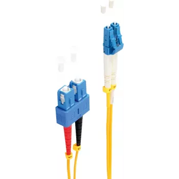 shiverpeaks BS77809 Fibre Optic Cable 2 m LC SC OS1/OS2 Yellow (BS77809)