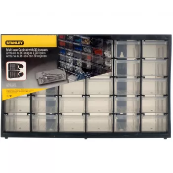 Stanley by Black & Decker Sortimentskasten (L x B x H) 36.5 x 15.5 x 22.5 cm Anzahl Fächer: 30 1 St. (1-93-980)