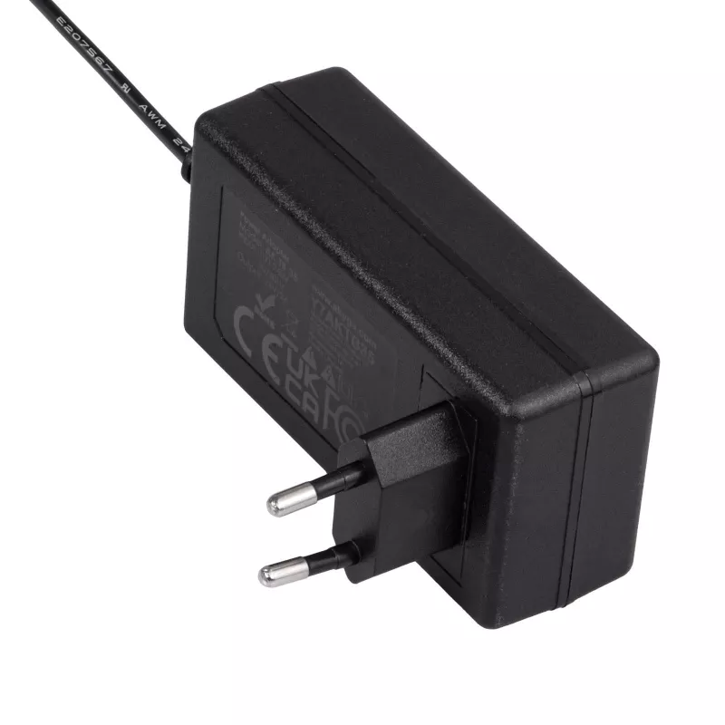 Akyga AK-TB-35 Universal Power Adapter, 24 V, 2 A, 48 W, 5.5 x 2.1 mm, 1 m
