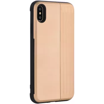 Protective phone case Devia H-Card Series for iPhone XS/X 5.8 inch, gold