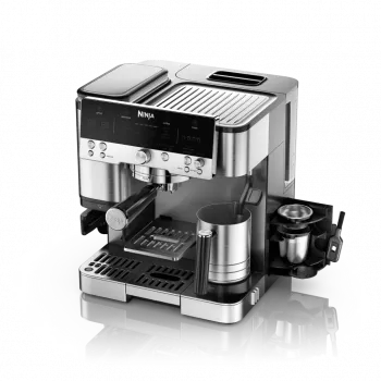 Espresso machine Ninja ES601EU — 2 L water tank, 1-cup capacity, black/stainless steel