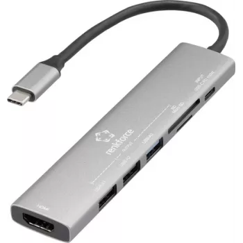 Renkforce USB-C docking station RF-DKS-907 Suitable for Brand docking stations Universal (RF-6797970)