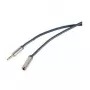 Audio cable ShiverPeaks 30808-MHQ-SLIM 3.5mm stereo, 5.0 m length