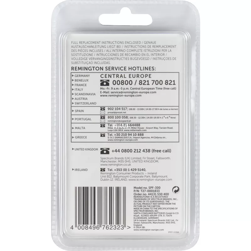 Shaver Accessory Remington SPF-300