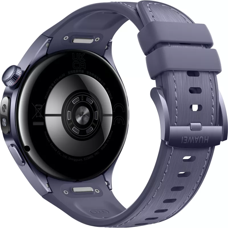 Watch 5 46mm (Rates-L39L), Smartwatch Grey/Violet, Komposit-Watch Strap in grey violet, Enclosure aus Titanium