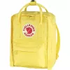 Casual backpack Fjällräven Kanken Mini Yellow Polypropylene Vinylon