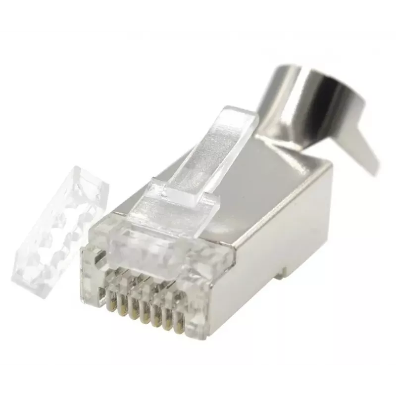 RJ45 connectors GEMBIRD CAT7 8P8C gold plated 15µ FTP/SFTP, pack of 100