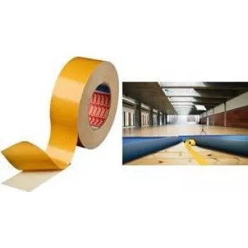 Fabric Tape TESA 4964 50 m White Indoor Use 38 mm