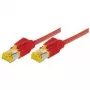 Tecline 72201R Ethernet Patch Cable Red