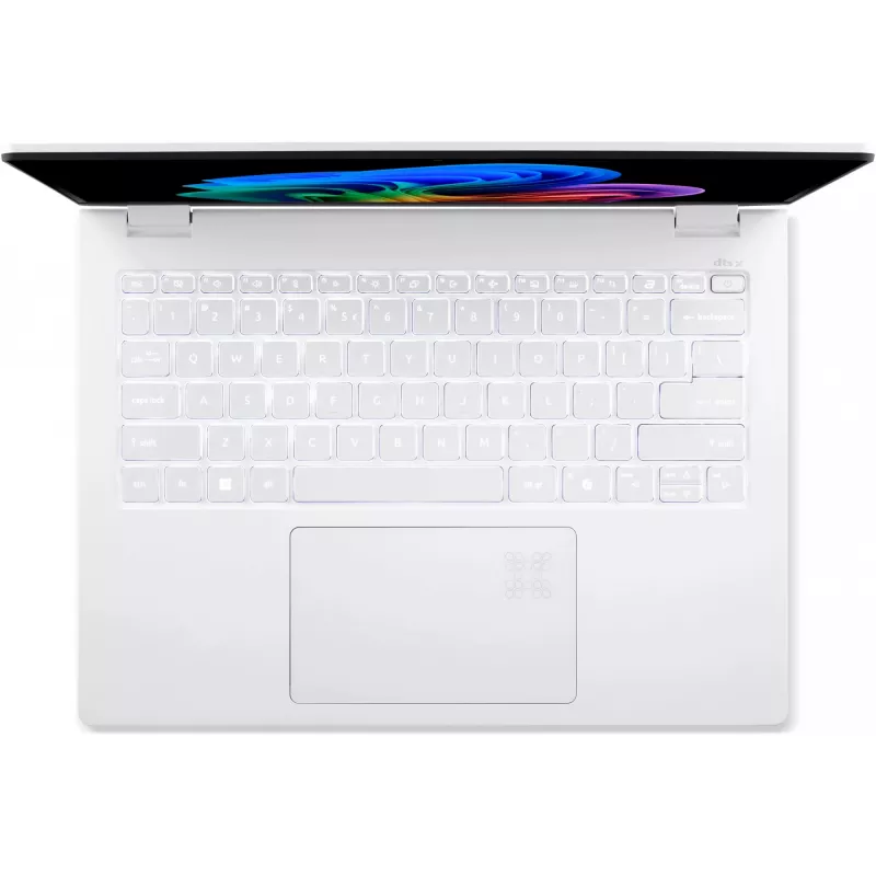 Laptop Acer Swift Edge SFE14-51T-75RZ — Intel Core Ultra 7 258V, 14 inch 2.8K touchscreen, 32 GB LPDDR5x, 1 TB SSD, Intel Arc 140V, Windows 11 Home, White