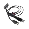 Akasa Flexstor eSATA-Cable for 6,40cm (2.5) -SATA-HDD and -SSD (AK-CBSA03-80BK)