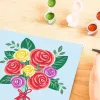 Ravensburger painting set CreArt – Bouquet of Roses, paint-by-numbers kit (model 25520)