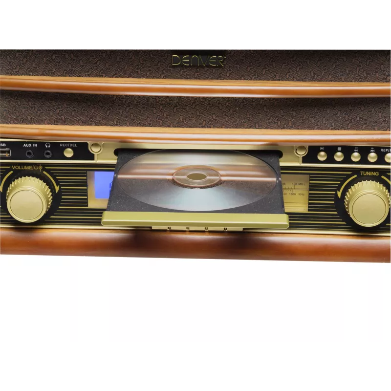 DENVER MCR-50 MK3 amplifier cassette CD/MP3 player digital player turntable radio digital recorder 5Watt