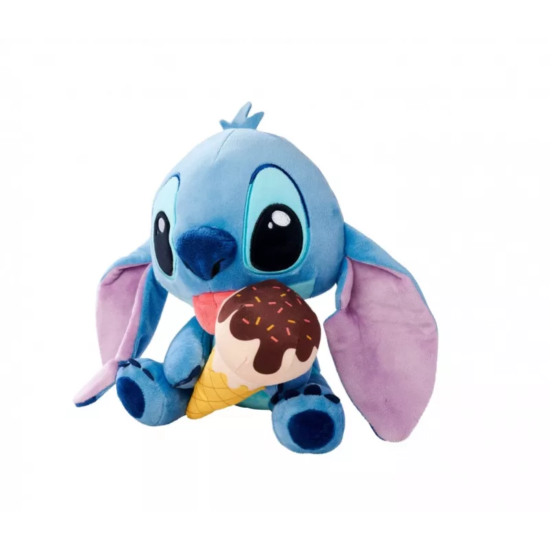 Plush toy SIMBA Mascot Stitch Ice Cream 25 cm, original soft character figure