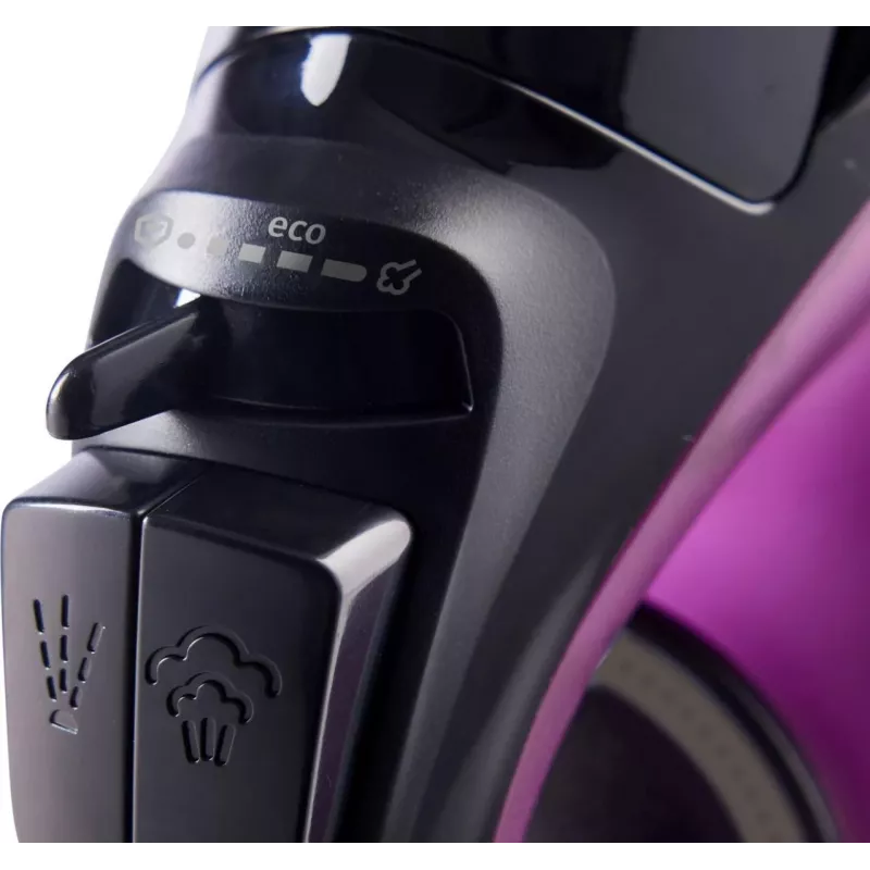 Gorenje SIK2400BKV Steam Iron, 2400W, Water tank capacity 450 ml, Continuous steam 40 g/min, Auto power off, Purple/Black