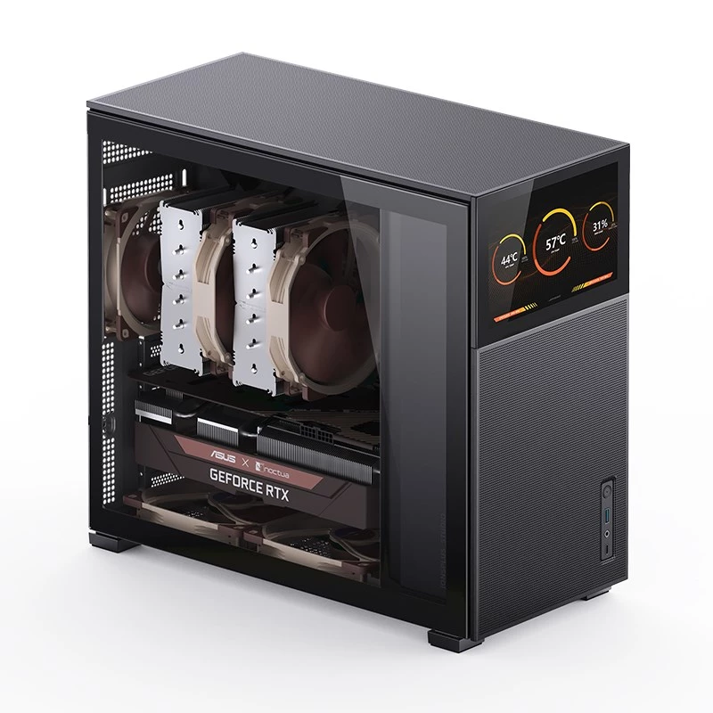 PC Case Jonsbo D41 MESH Midi Tower Black