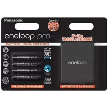 Panasonic eneloop pro BK-4HCDEC4BE - Battery 4 x AAA - NiMH - (rechargeable) - 930 mAh (52363180)