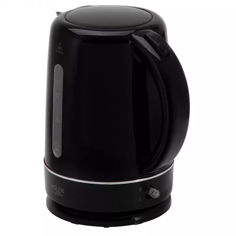 Adler 1385B Black White Electric Kettle