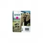 Epson Elephant Singlepack Magenta 24 Claria Photo HD Ink, Magenta, Pigment-based ink, 1 pc(s)