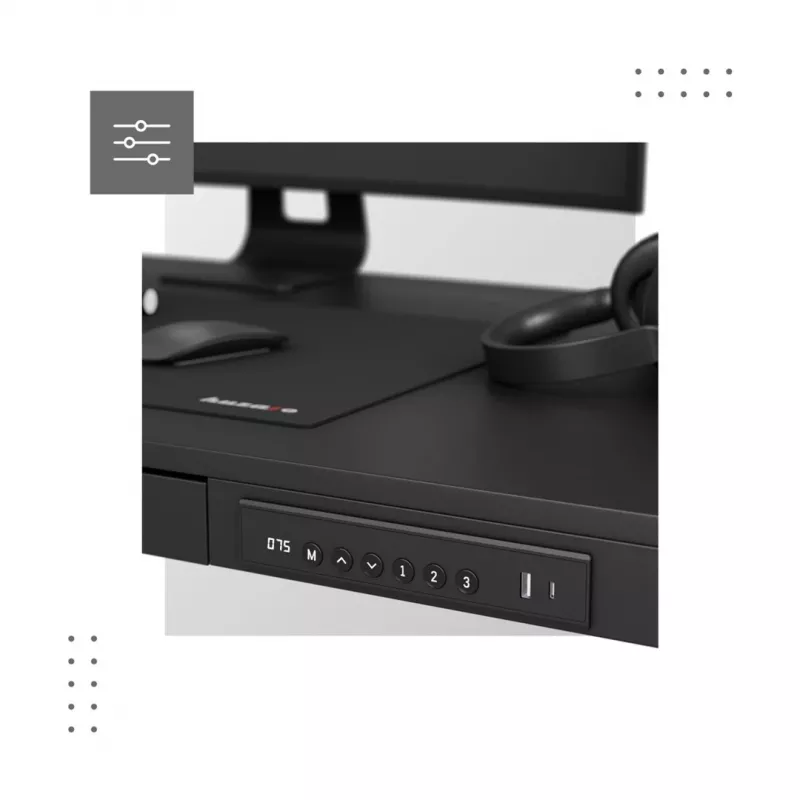 Electric desk MA-Leader 8.2 Black