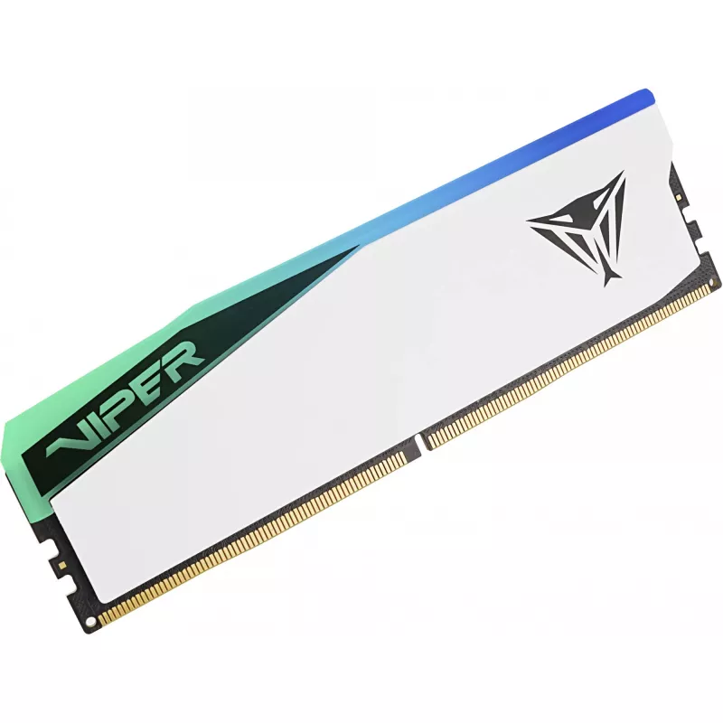 DIMM 48 GB DDR5-6000 (2x 24 GB) Dual-Kit, Memory White, PVER548G60C42KW, Viper Elite 5 RGB, INTEL XMP, AMD EXPO