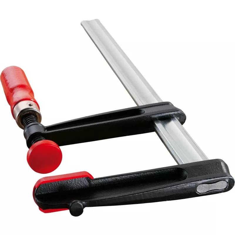 F-clamp Bessey TPN20B6BE — 20 cm opening, aluminium body, black and red parts