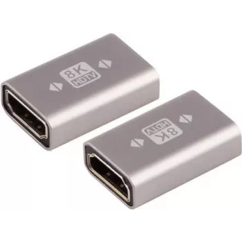 HDMI-A connector ShiverPeaks 10-01056 metal, supports up to 8K resolution