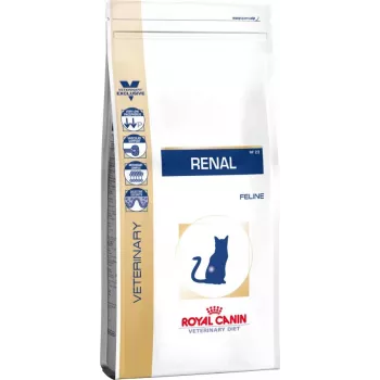 Dry cat food Royal Canin Renal Adult 2 kg — poultry flavour, 23% protein, 17% fat