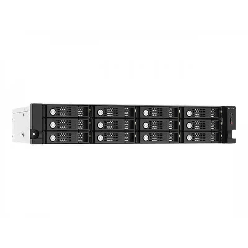 QNAP TL-R1220Sep-RP HDD/SSD enclosure Black, Grey 2.5/3.5 inch