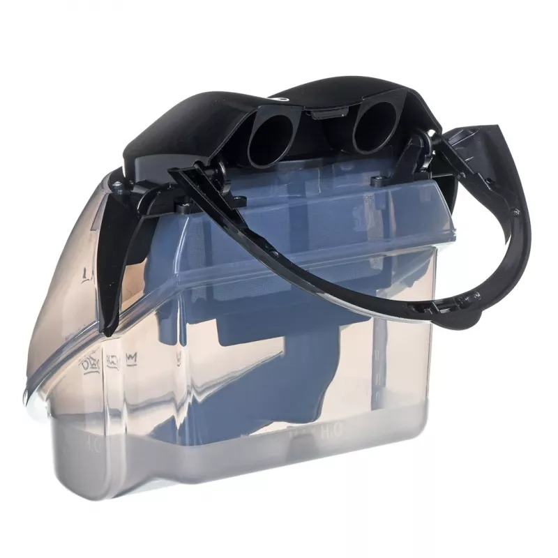 SV 7, cylinder steam cleaner, 0.5 l, black, gray, white, buttons, fixed, 50 cm