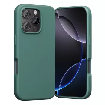 Protective case Vention KUHG0-40 for iPhone 16 Pro Max MagSafe, green, slim soft cover