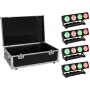 LED light set EUROLITE PMB-4 COB QCL 30W 4x – compact stage/portable lighting module
