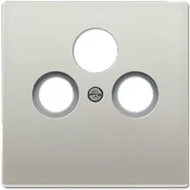 JUNG ES 2990 SAT - Stainless Steel - Stainless Steel - conventional - JUNG - EDA 302 F - GDA 313 F - SAT + TV + Radio