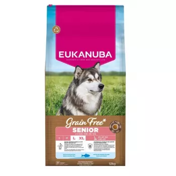 Dry dog food EUKANUBA EUK DOG SR LR GF OF 12 kg — Senior, Grain Free, Fish, 12 kg, Protein 25.5%, Fat 12%