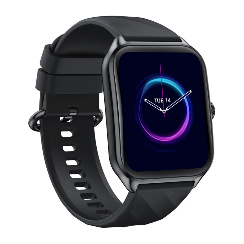Smartwatch Zeblaze GTS 4 — 1.94 inch (4.93 cm) AMOLED, 466×466 px, Touchscreen, Wi‑Fi, Silicone Band, Black