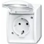Busch Jaeger 2083-0-0831 Socket Outlet CEE 7/3 White (2083-0-0831)