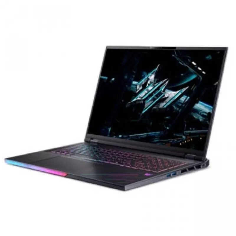 Acer Predator Helios 18 AI PH18-73-97HV gaming laptop 18" WQXGA Mini LED, Intel Core Ultra 9 275HX, 32 GB RAM, 2x 1 TB SSD, GeForce RTX 5080, Windows 11, Black