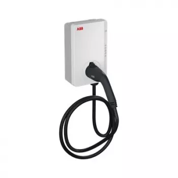 Charging Case charging ABB Terra AC W22-G5-R-C-V2-0 wallbox Type 2, 22kW, Cable 5m, 3-phase power supply/32A, Bluetooth, Wi-Fi, Ethernet, with RFID reader, modem GSM/4G