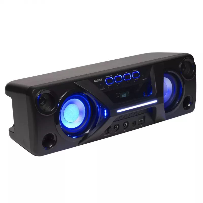 Denver BTB-410NR Stereo Portable Speaker Black