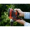 Black & Decker BDCROS18N-XJ portable sander Orbital sander 12000 RPM Black, Orange