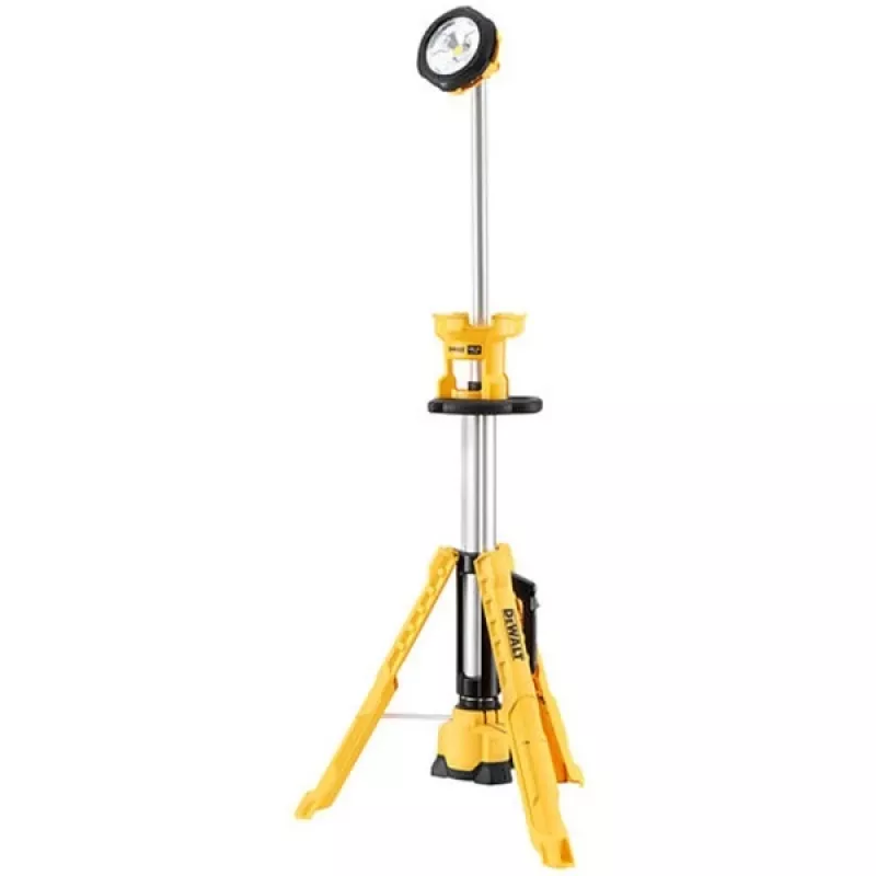 Freestanding work light DeWalt DCL079-XJ LED 3000 lm, portable, black/yellow, battery-powered, 11 h runtime