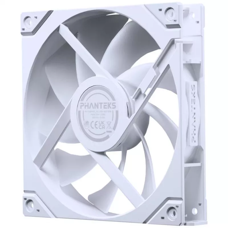 PHANTEKS M25 Gen2 140mm PWM D-RGB Case Fans, 3-Pack, White