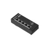 Teltonika NETWORKS TSF010 Flat Ethernet Switch Unmanaged Fast Ethernet (10/100) DIN rail Black