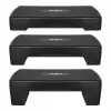 Rebel fitness step platform – 3 height levels, polypropylene, non-slip surface, 680×280 mm