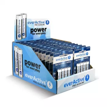 Alkaline batteries everActive AAA LR034BLPADIS — pack of 96