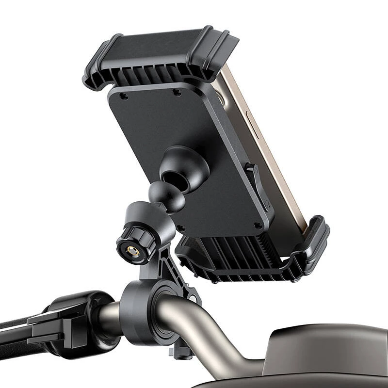 Bike mount Mcdodo CM-5240 — adjustable-angle smartphone holder, black, handlebar attachment