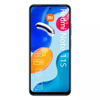 Xiaomi Redmi Note 11S - 4G Smartphone - Dual-SIM - RAM 6 GB / Internal Memory 128 GB - microSD slot - OLED-Display - 6.43 - 2400 x 1080 Pixel (90 Hz)